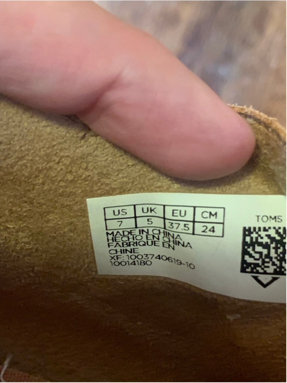 Tom’s Ankle Boots 7 Tan Low Heel - Picture 5 of 11